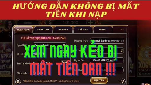 Các cách nạp tiền tài xỉu tại nhà cái